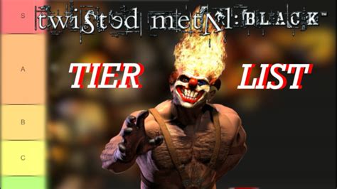 Twisted Metal: Black Vehicle Tier List - YouTube