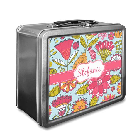 Custom Wild Flowers Lunch Box (Personalized) | YouCustomizeIt