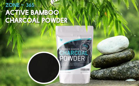 Amazon.com: Activated Bamboo Charcoal Powder, Food Grade & Teeth Whitening. Bulk Bag: Health ...