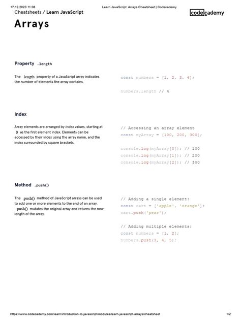 Image result for Arraystrings Cheat Sheet JavaScript