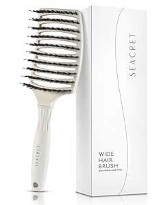 Buy SEACRET Minerals From The Dead Sea Pro Styling Hair Brush, Wide ...