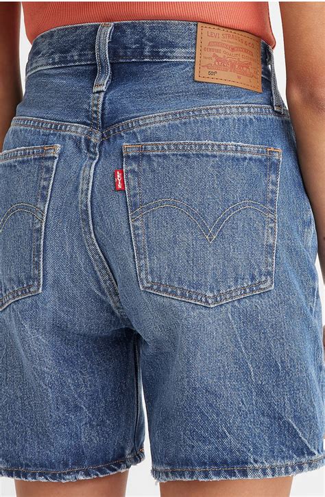 Levi's® 501® Mid Thigh Denim Shorts | Nordstrom | Simple trendy outfits ...