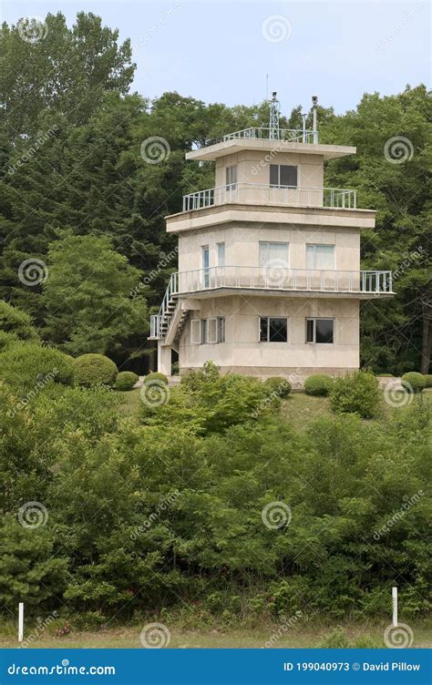 South Korean Guard Post at Panmunjom Joint Security Area at the ...