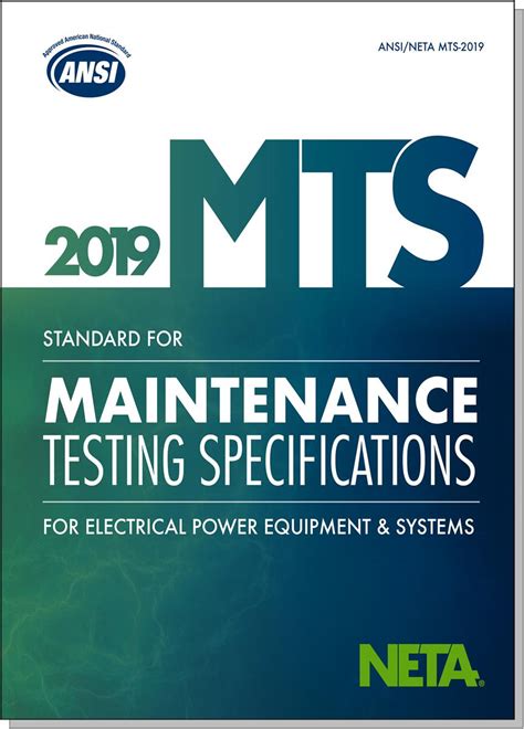 Image result for Neta Standards Electrical Testing