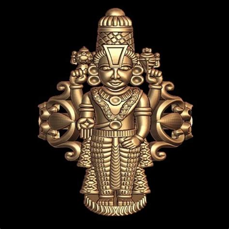 Venkateswara 3D Model - 3d Ring