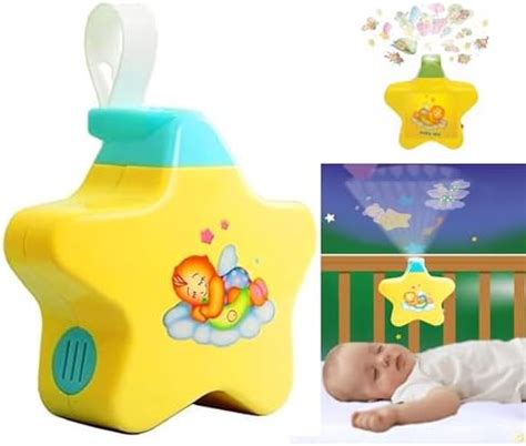 SHUDAUSHI® Little Angel Musical Projector Toy for New Born Baby, 3D ...