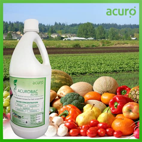 Acurobac AG100, Beneficial Bacterial Solution, Manufacturer in India