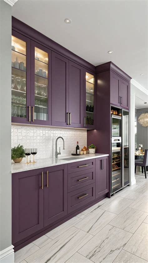 23 Perfect Purple Kitchen Cabinet Ideas for a Stunning Home