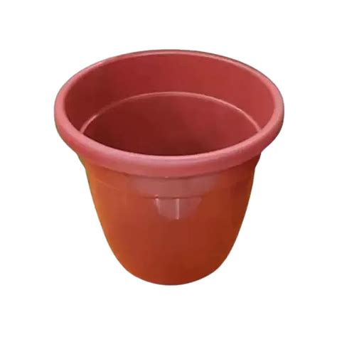 12-Inch Brown Flower Pot - Set of 5/10 – Leafy Island