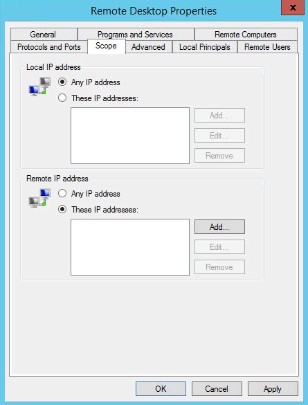 Image result for Restrict RDP Access