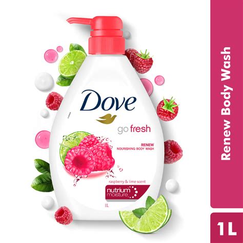 Buy Dove Body Wash - Renew Raspberry & Lime Scent Nourishing Online