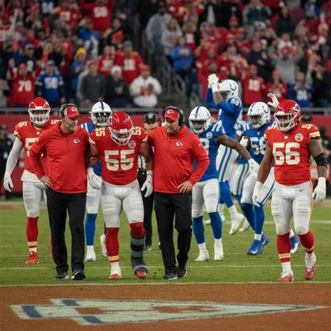 Chiefs Lose Trey Smith to Ankle Injury as Colts Hold Lead - ThePicks