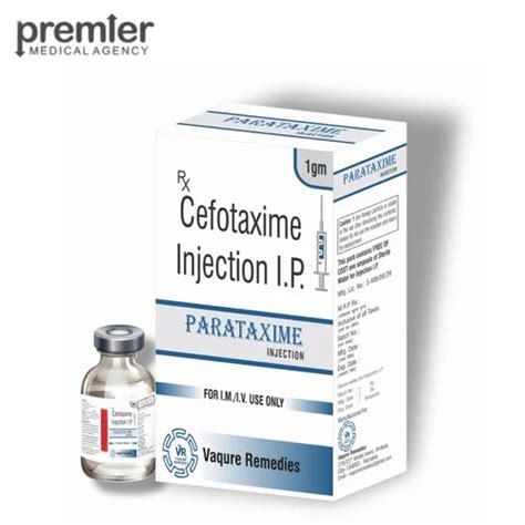 Antibiotic Injections - Cefotaxime 1G Injection IP, 1 gm Exporter from ...