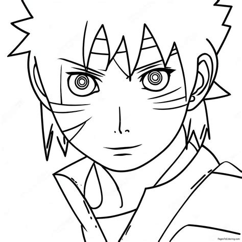 Sasuke With Sharingan Coloring Page (3792-3132)