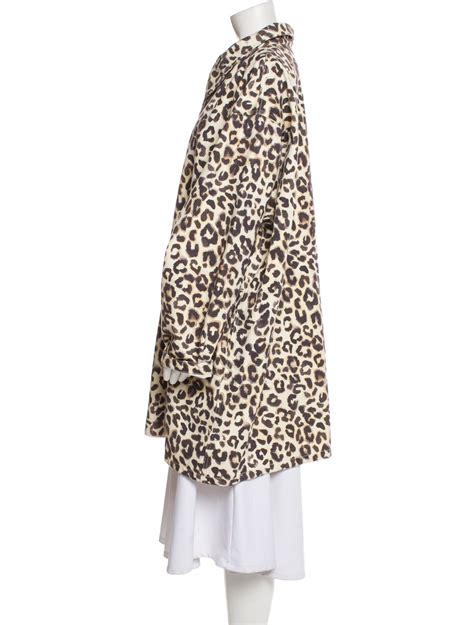 Dolce & Gabbana Animal Print Coat - Brown Coats, Clothing - DAG460270 ...