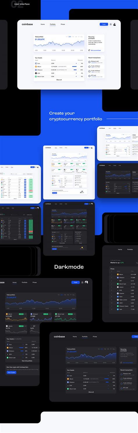Image result for Coinbase User Interface