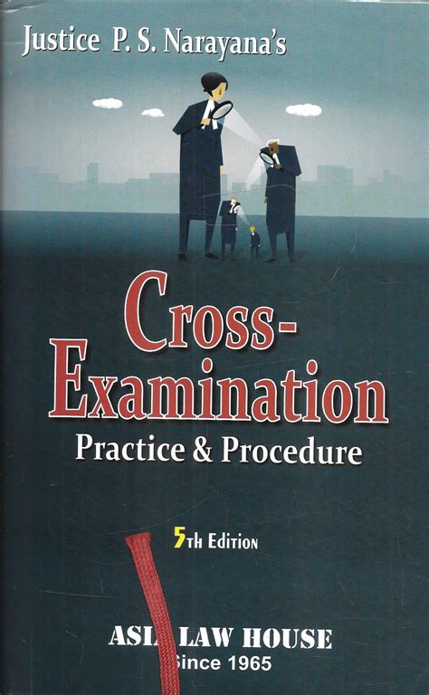 Cross Examination Practice and Procedure Guide for Trial Lawyers – M&J ...