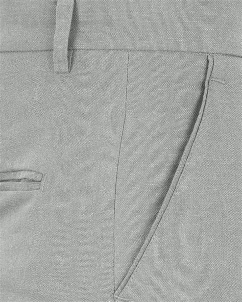 Buy Ghost Silver Luxurious Linen Pant