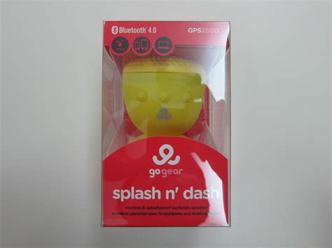 GoGear Splash n Dash Bluetooth Speaker « Blog | lesterchan.net