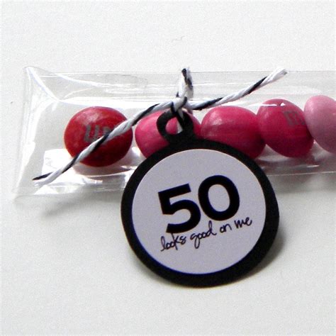 50th Birthday Party Favors