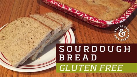 gluten free sourdough bread machine recipe