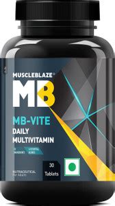 MUSCLEBLAZE Multivitamin with Immunity Boosters and Digestive Enzymes ...