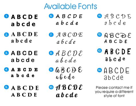 10" Vinyl Letters | 250mm Vinyl Letters