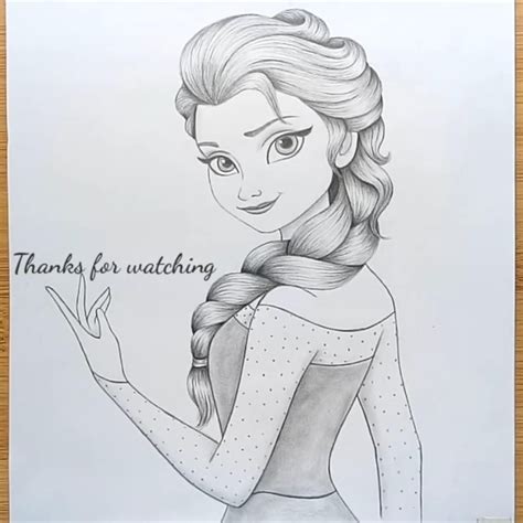 Image result for Elsa Drawing Step by Step