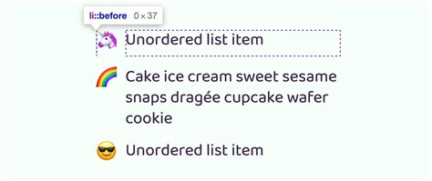 HTML List Style 的图像结果