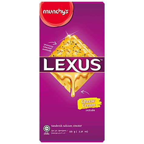Buy Munchys Lexus Sandwich Calcium Cracker - Cheese Cream Online at ...
