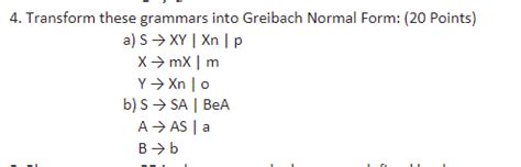 Image result for Greibach Normal Form Problems