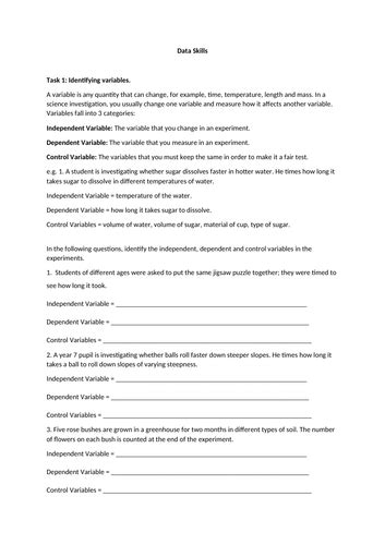 Image result for Methods of Presenting Data Processing Skills Worksheet