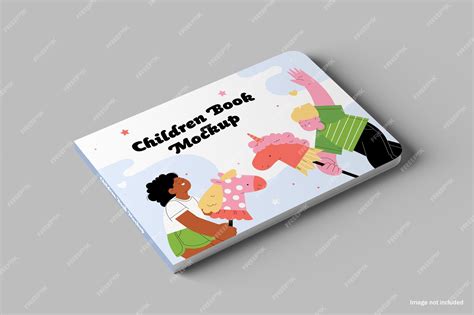 Premium PSD | Children Book Mockup
