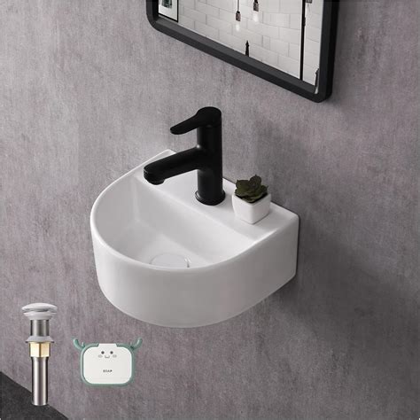 PAKROMAN Wall Mounted Vessel Sink Countertop U-Shape Bathroom India | Ubuy