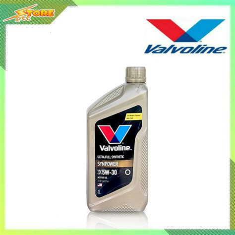 Valvoline วาโวลีน ULTRA FULLY SYNTHETIC 5W-30 ปริมาณ 1 ลิตร SYN POWER ...