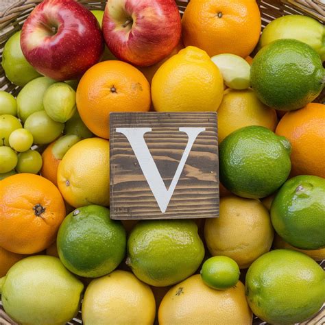 25 Verduras O Frutas Con La V