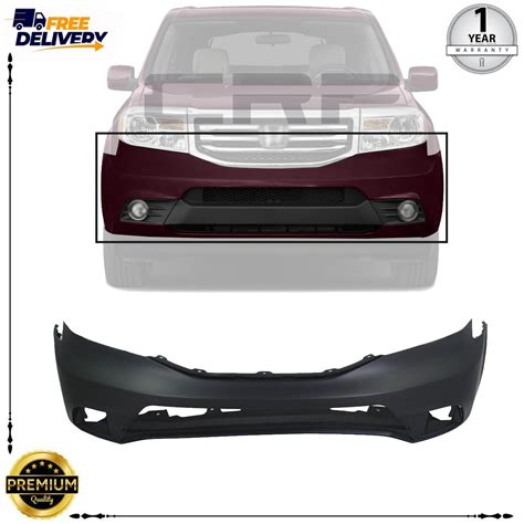 Front Bumper Cover Primed For 2012-2015 Honda Pilot HO1000285 04711SZAA70ZZ | eBay