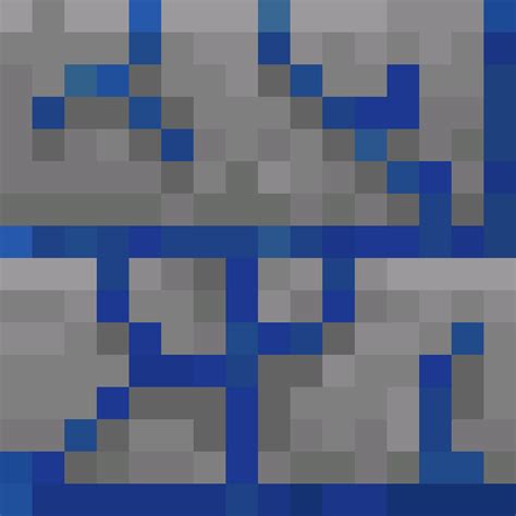 Minecraft Lapis Lazuli Ore Texture