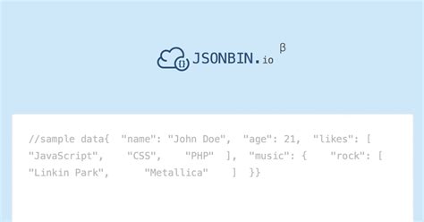 Image result for Jsonbin.io Tutorial
