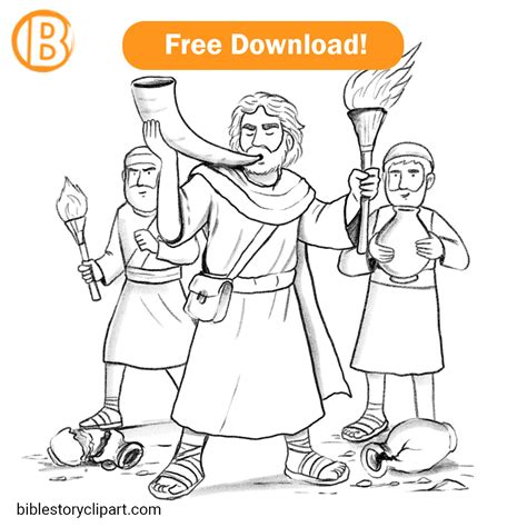 Bible Coloring Pages - Bible Story Clipart