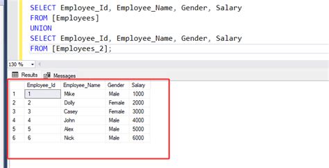 Image result for Union Constant in SQL