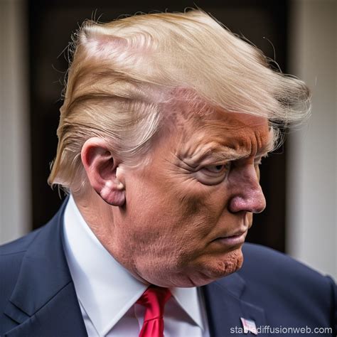 Trump's Low Taper Fade | Stable Diffusion Online