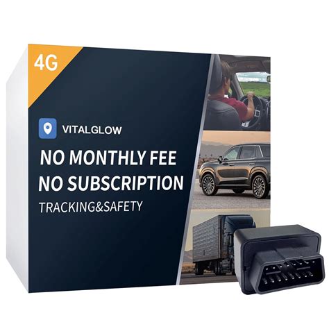 GPS Tracker for Vehicles, No Monthly Fee, No Subscription with Real ...
