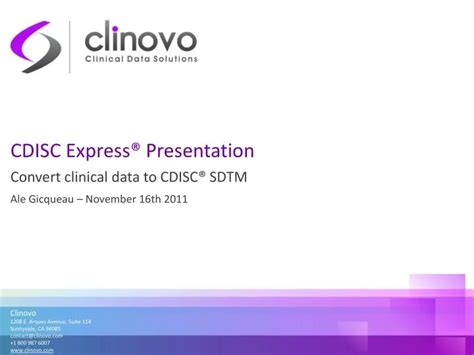 Image result for CDISC Presentation