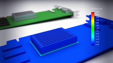 SolidWorks Thermal Simulation 的图像结果