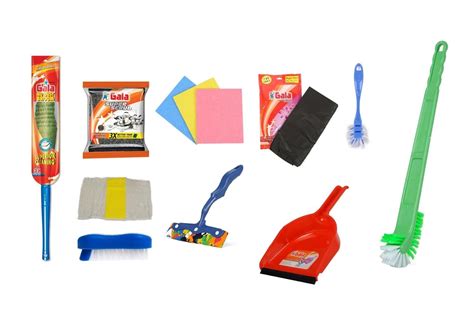 Gala C2 Standard Home Cleaning Set (Multicolor, 10-Pieces) : Amazon.in ...