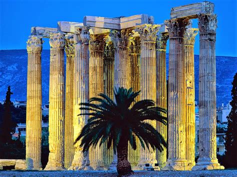 5-five-5: Temple of Olympian Zeus (Athens - Greece)