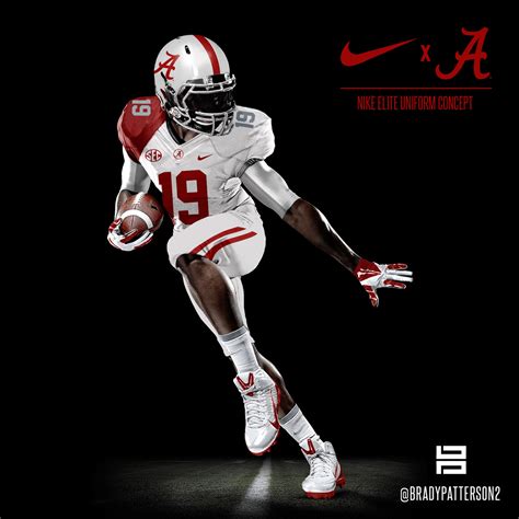 Alabama Crimson Tide a Uniform Concept :: Behance
