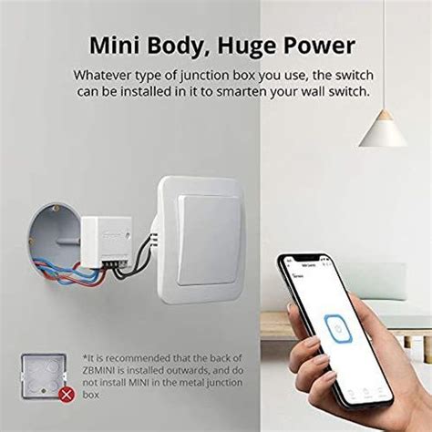 Sonoff Zigbee Zigbee Mini Smart Switch Price in India - Buy Sonoff ...