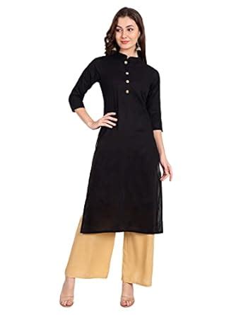 Buy Diktmark Women Straight Kurta for Formal/Office/Festive/Party ...